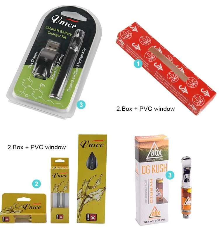 China Manufacturer Custom Cartridge Package Box Vape Pen Pcakage Box Custom Cart Packaging