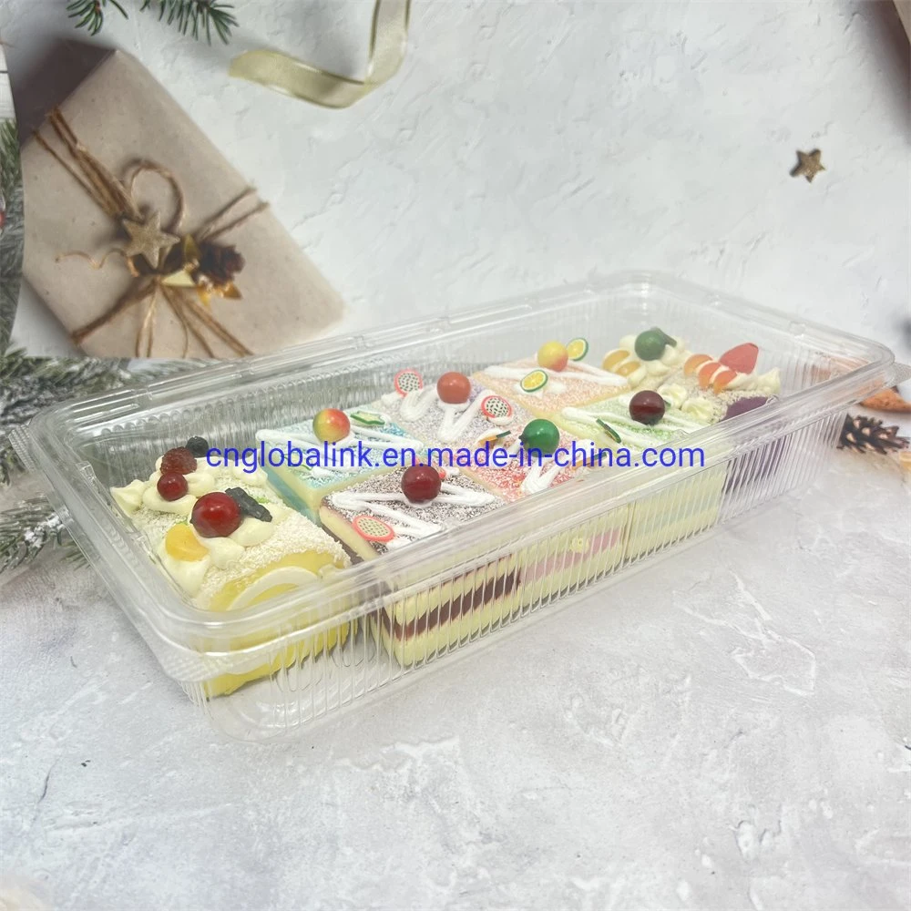 Transparent Cake Box 6 Inch 8 Inch 10 Inch Heightened Birthday Baking Packaging