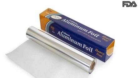 Rollo disponible del acondicionamiento de los alimentos de la hoja del rollo de la hornada del papel de aluminio de la cocina