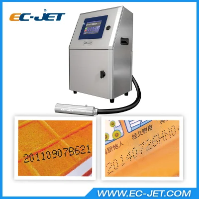 Impresora de inyección de tinta continua con codificación de fecha automática de alto rendimiento (EC