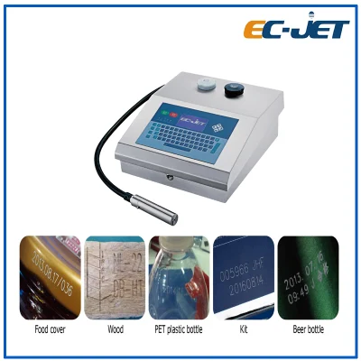 Máquina de codificación de fecha de caducidad, impresora de inyección de tinta para bolsa Troche (EC